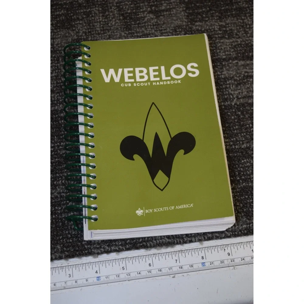 Official Cub Scout Webelos Spiral Bound Handbook 2021 - VERY GOOD Boy BSA